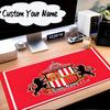 Custom Name Mouse Pad Sunderland Crest Mouse Pad Desk Mat, Non-Slip Rubber Backer Pad For Computer Notebook Gaming Mouse Pad Birthday Gift