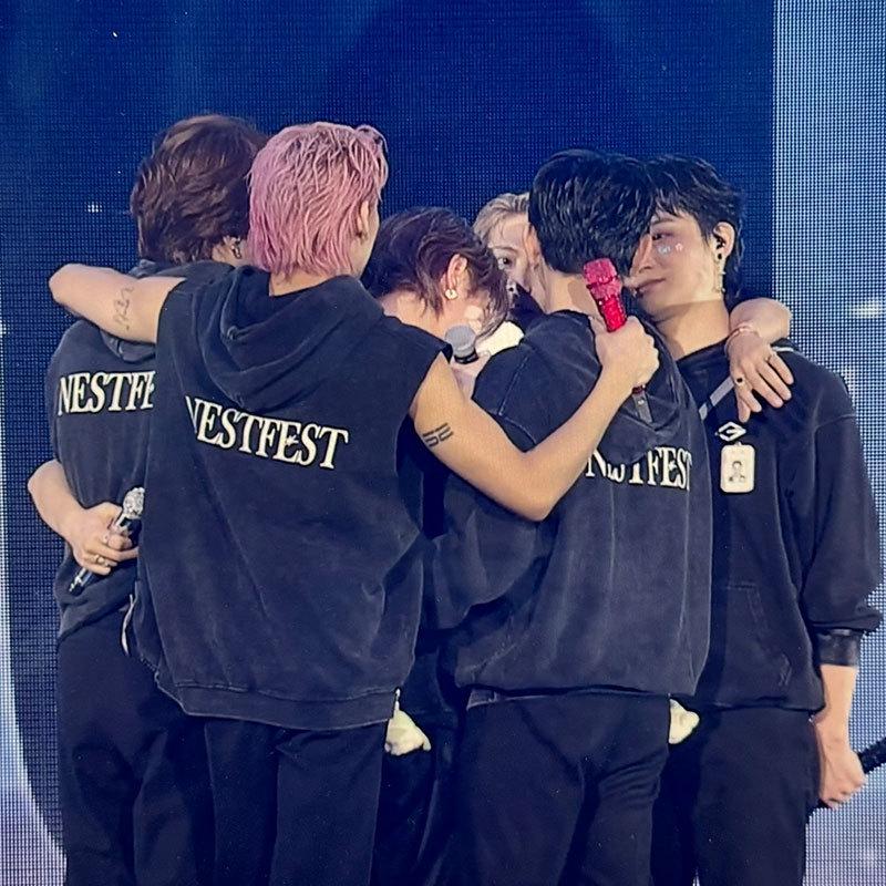 Jackson Wang Style Hoodie - GOT7 2025 NESTFEST Konzert Zip-Up Strickjacke