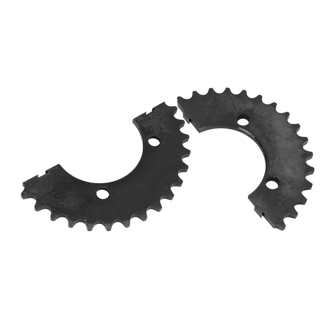 32 Tooth Split Sprocket 420 Steel Split Type Chain Sprocket for Motorcycle Electric Bike Scooter Racing