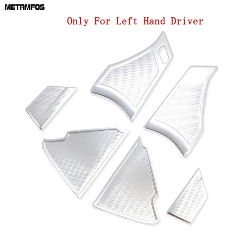 For Mazda 3 M3 Axela - 2024 2025 Stainless Steel Ide Door Loudspeaker Audio Speaker Cover Trim Interior Accessories