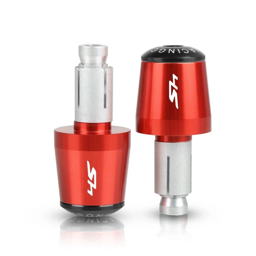 SH350  7/8'' 22MM Motorcycle Aluminum Hand Grips Handlebar Grip Ends Plug For HONDA SH300 SH300i SH125 SH125i SH 350 300 125