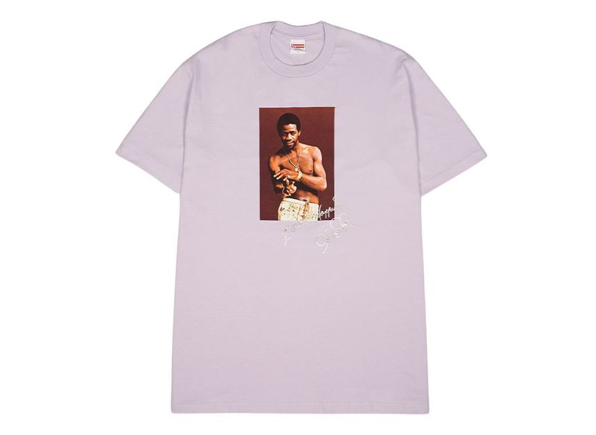 Supreme Al Green Tee Light Purple L