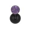 Full Diamonds Joystick Car Starter Multicolor Car Ignition Button Cover Push Start Button Cover