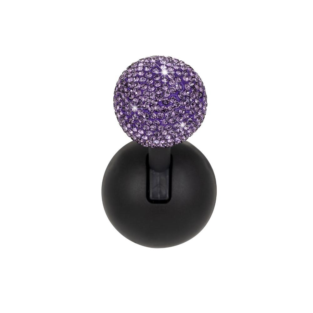 Full Diamonds Joystick Car Starter Multicolor Car Ignition Button Cover Push Start Button Cover