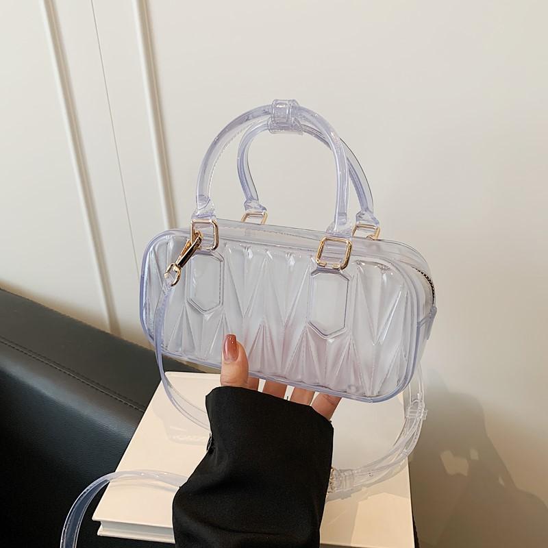 Summer new versatile small bag women's messenger bag is now popular diamond portable small square bag