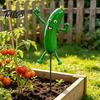 Cute Vegetable Figurines Cartoon Vegetables Resin Garden Stake, Funny Character Figurine Yard Decor, Lawn Decor Whimsical Outdoor Plant Pick Ornament
