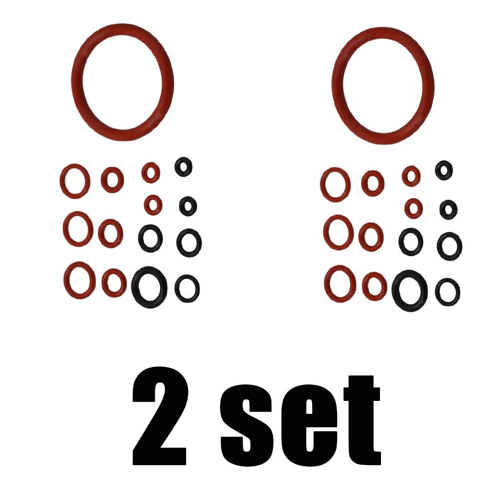 1-5set O-Ring Seal Kit Silicone Gasket Tools For Food Grade Coffee Machine Brewing Group Spout Connector Maintenance Accessories
