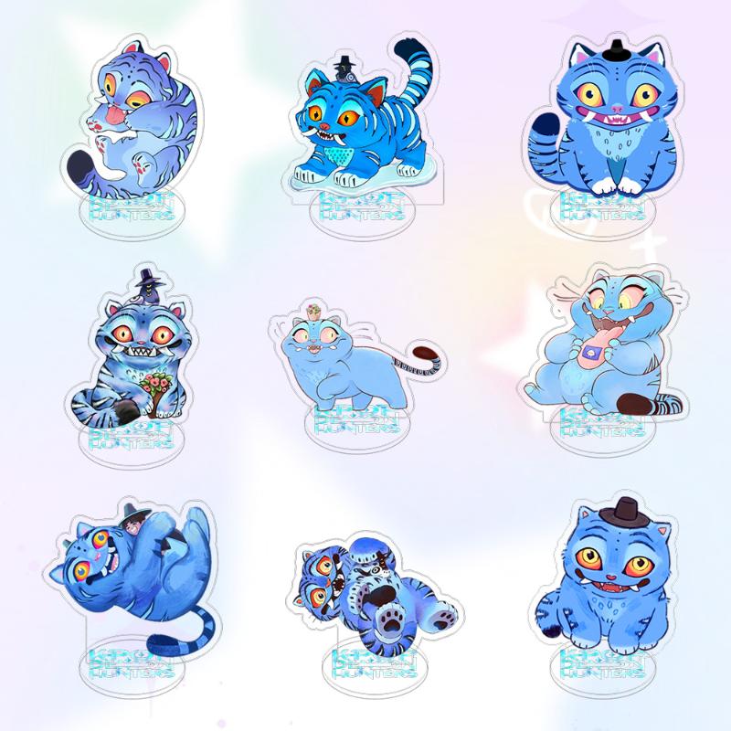 Kpop Dämonenjäger Superstar Acryl Aufsteller Desktop Dekoration Ornament Zubehör Spielzeug für Fans Geschenk