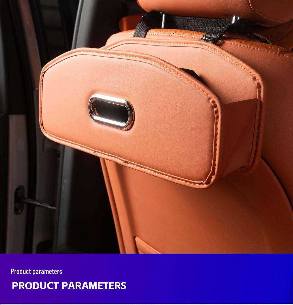 Hongqi Series Car Tissue Box: Armrest Hanging Tissue Holder