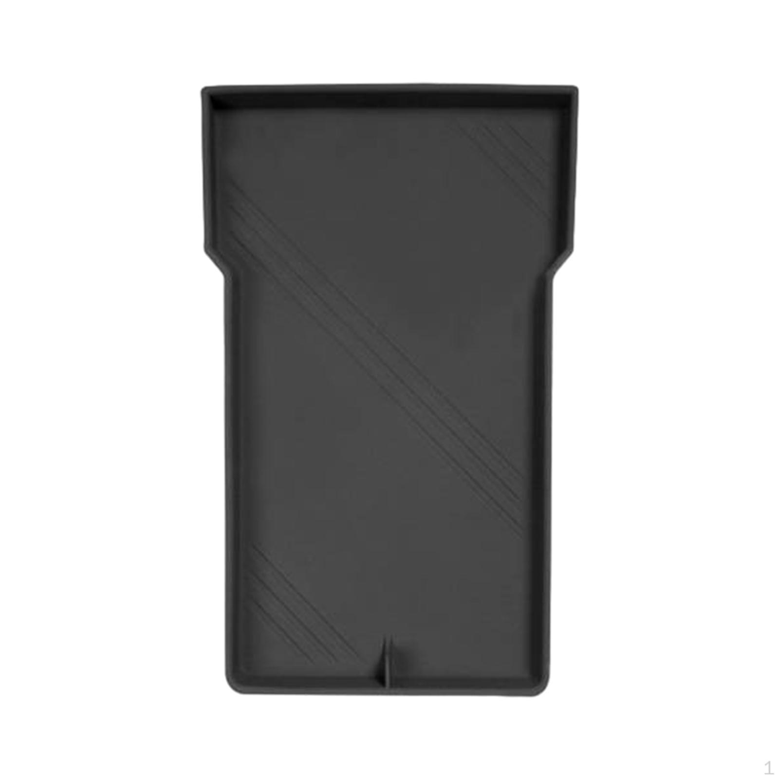 

Center Storage Box Pad Armest Case Soft Multifunctional Sturdy Organizer Tray for чёрный