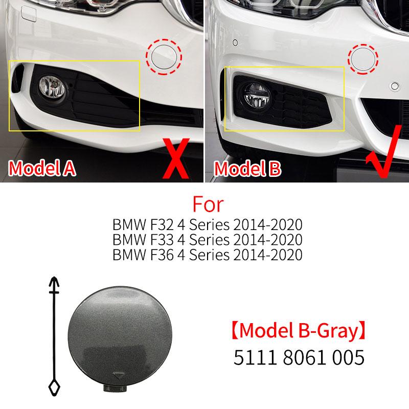 Für BMW F32 F33 F36 M Sport 2014- Auto Frontstoßstange Anhängerkupplung Abschlepphaken Abdeckkappe Zubehör für BMW 4er Serie 420 425 430 440