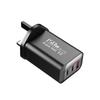 150W Fast Charging USB Type C Charger Mobile Phone Charger QC3.0 For iPhone 17 Samsung Xiaomi EU/UK/US Plug Travel Wall Adapter