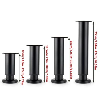 2pcs Adjustable Support Furniture Legs, Telescopic Table Legs, Bed Bottom Support Frame, Used for Tables, Bed Frames, Sofas