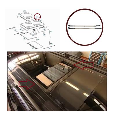 ESR603 Sunroof Sliding Roof Panoramic Glass Rail Set 0007820000 for Mercedes Vito W639 V Class Viano