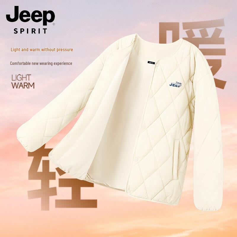 

JEEP SPIRIT Men s Collarless Padded Winter Jacket 3XL