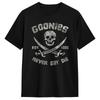 The Goonies Never Say Die Worn Out TShirt for Men Novelty 100 Cotton Tee Shirt O Neck Short Sleeve T Shirt Gift Idea Clothing
