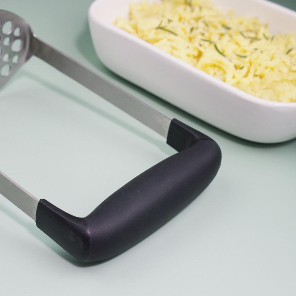 Handheld Potato Masher Non-slip Plastic Handle Potatoes Presser Portable Potato Smasher  Fruit