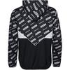 adidas Originals Lifestyle Casual Series Letter Print Fashion Versatile Long Sleeve Jacket Men Jackets Black BR9497