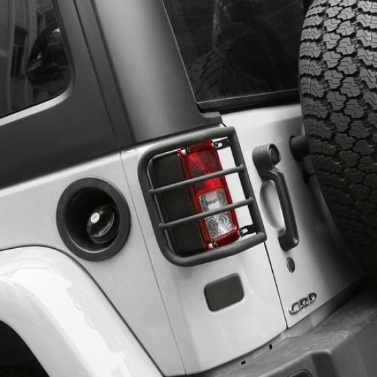 Rear Tail Light Cover Guard Protector For Jeep Wrangler JK Rubicon Sahara 2007+