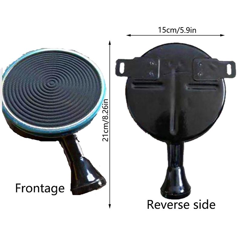 1 Pcs 150Mm Infrared Burner Gas Stove Accessories Single Gun Flat Bottom Burner Furnace Head Diameter