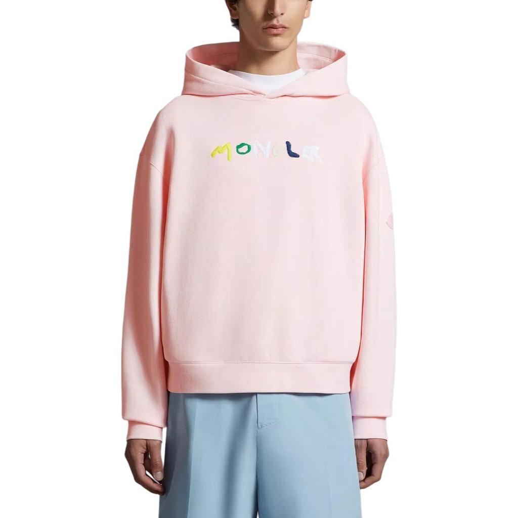 Moncler Logo Embroidered Hoodie J10918G00020899V4506