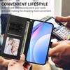 For Samsung Galaxy A16 4G/Galaxy A16 5G Wallet Case RFID Blocking Calf Texture Leather Stand Phone Cover with Strap