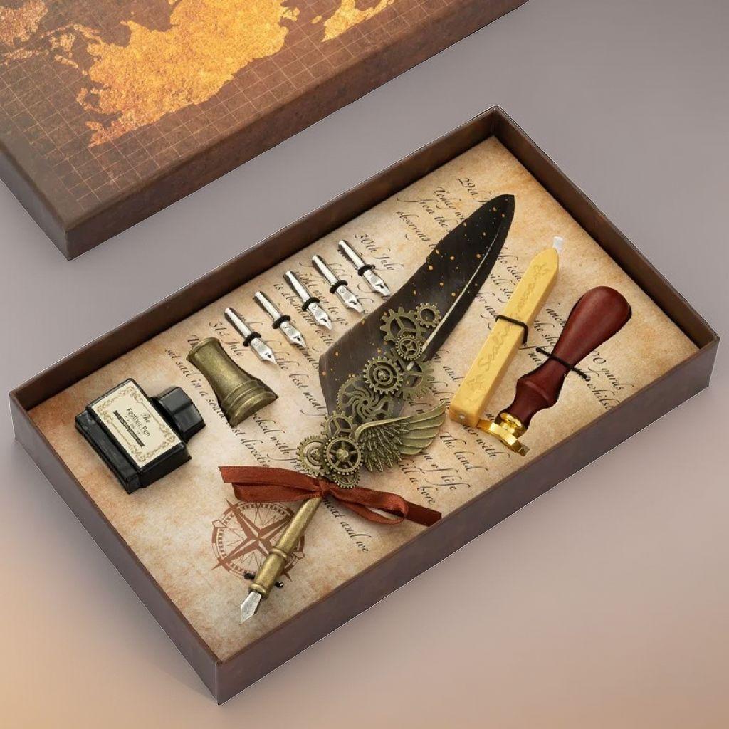 Creative Retro Mechanical Accessories Quills, Available For Direct Sale Vintage Holiday Gifts