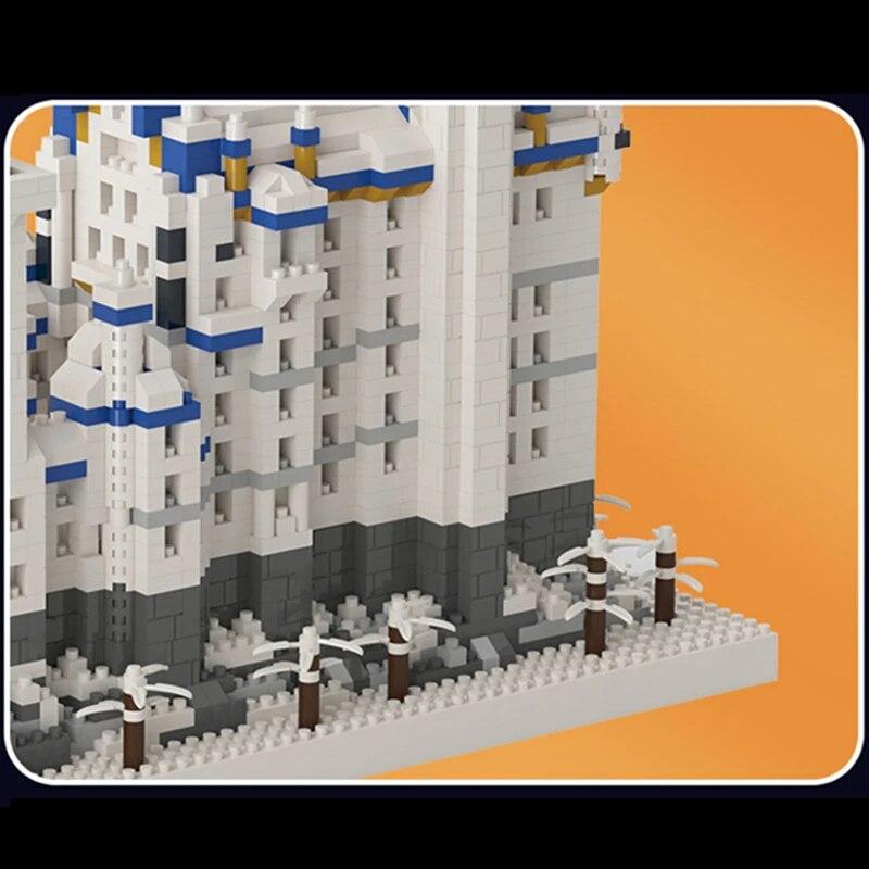 Neue Schwan Stein Schloss Schloss Neuschwanstein Kreative Set Stadt DIY Modell Bausteine ​​Ziegel Spielzeug Für Kinder Erwachsene Geschenk
