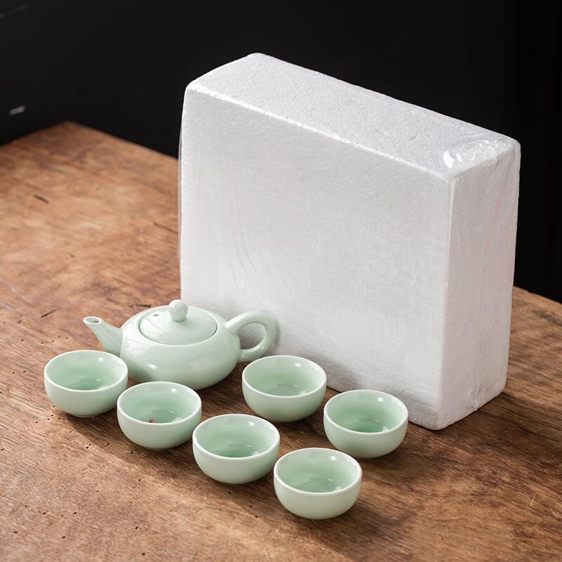 Celadon Koi Fish Tea Set
