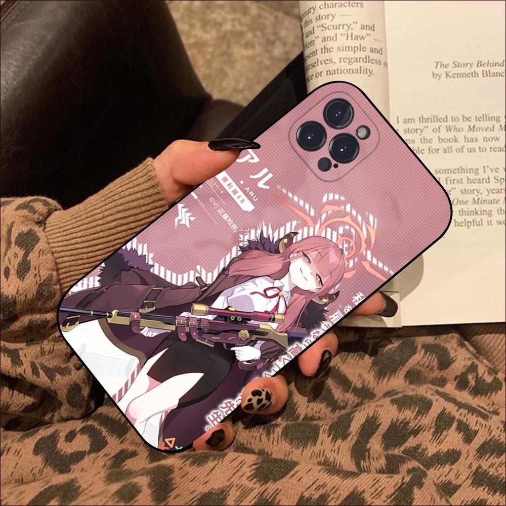Blue Archive Phone Case For iPhone 15 14 11 12 13 Mini Pro XS Max Cover 6 7 8 Plus X XR SE 2020 Funda Shell