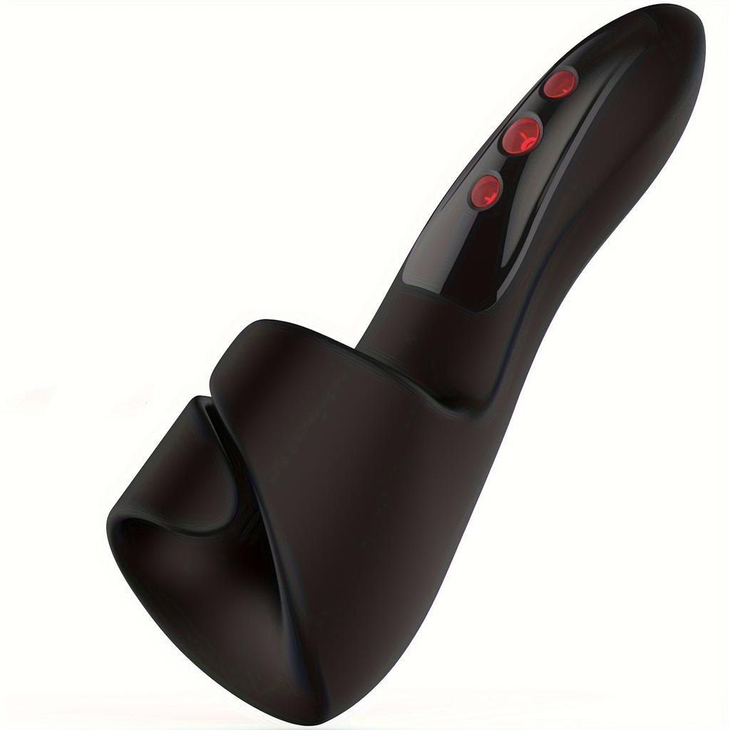 1pc Male Masturbator Penis Training Vibrator Sex Toys For Men Pleasure 10 Vibration Modes And 3 Speed Modes Vibrating Stroker Glans Trainer Stimulator