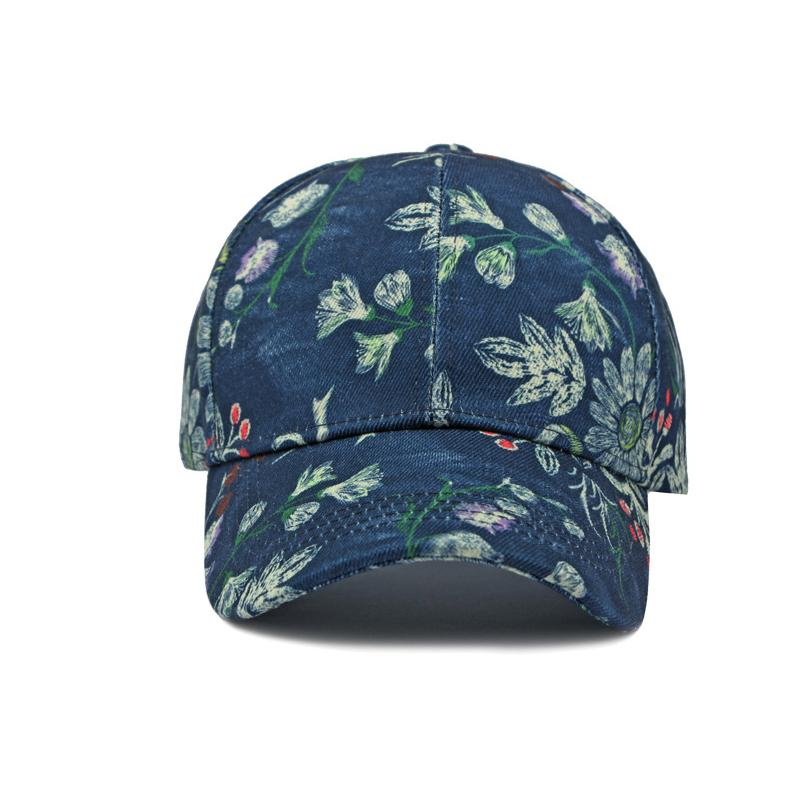 Cap Men Women Outdoor Sunshade Baseball Cap Printed Cap Ponytail Panama Cap Visor Hats