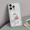 Kawaii Dog Cat Couple Phone Case For  Redmi Note 13 Pro Plus 12 Pro 4G 5G 12S 11 13 13C12 12C Cute Cartoon Animal Cover