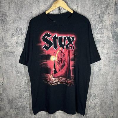 New Styx Grim Reaper Ferryman Concert Cotton Unisex S-5XL Shirt JU50 Unisex T-Shirt