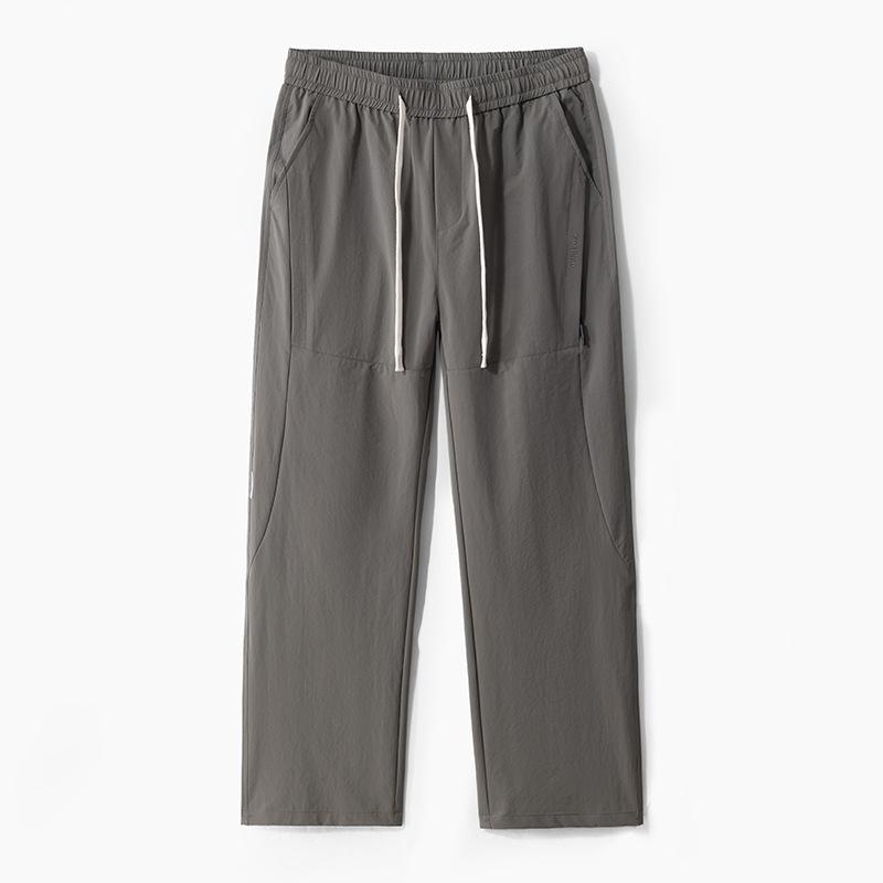 Summer Thin Straight Parachute Pants Men's Versatile Trend Brand Functional Japanese Trend Casual Pants