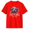 US 250Th Anniversary TShirts Unisex Cool Cotton Tee Shirt Round Neck Short Sleeve T Shirt Plus Size Tops