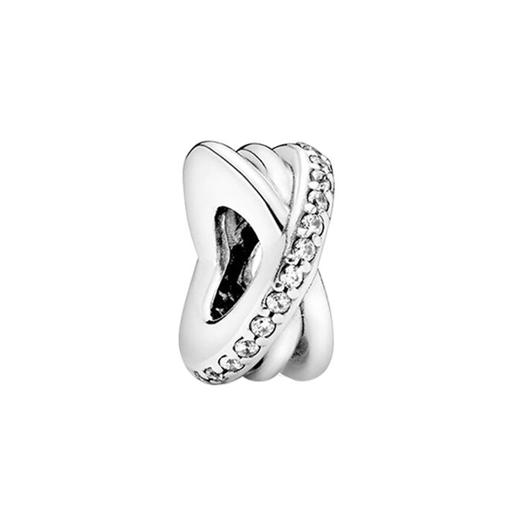 Pandora Sparkling Polished Line Charm Pendant Women pendant 791994CZ Shopping Bag