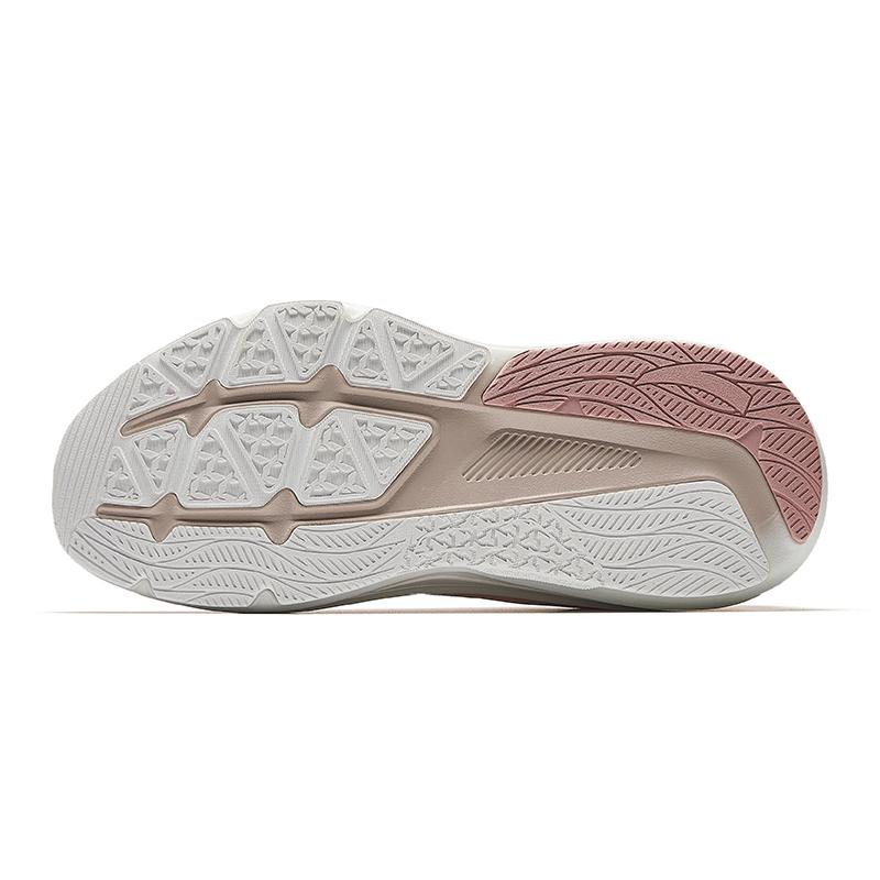 New Anta Cushioning And Breathable Low Top Casual Running Shoes Women's Pink 122535555-6