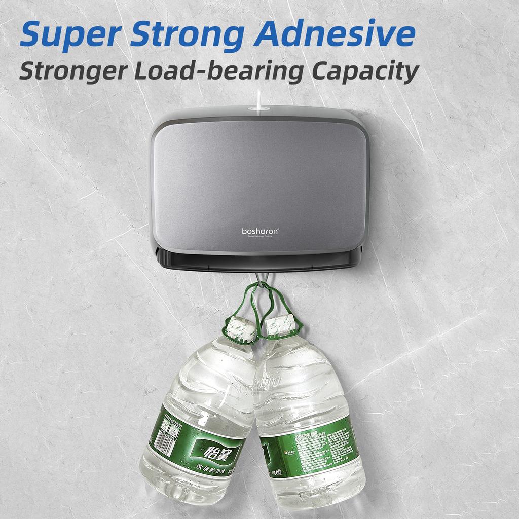 Most Selling Product Bathroom Luxury Wall Mount Waterproof Square Abs Plastic Toilet Tissue Box Holder Paper Towel Dispensers