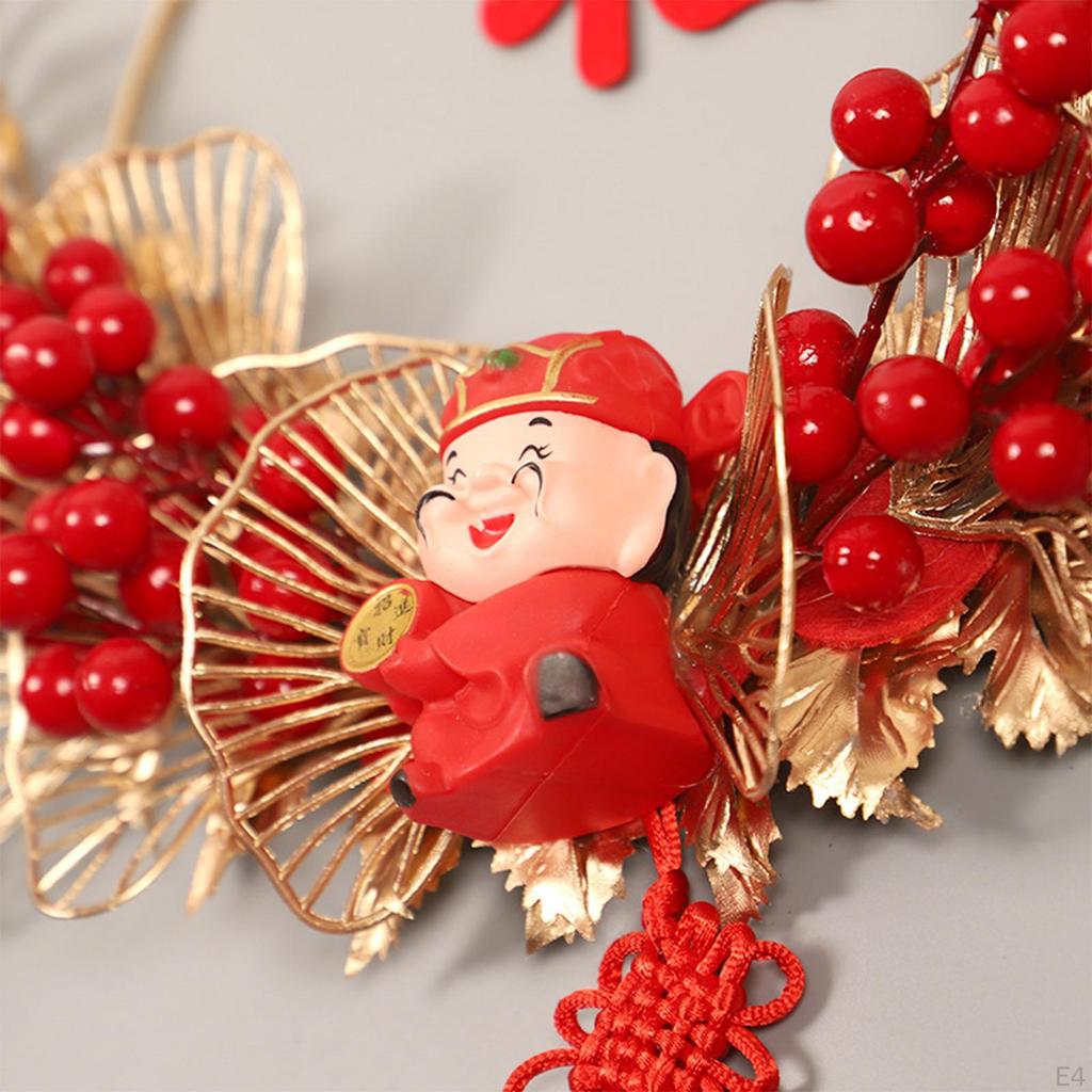 Chinese Year Hanging Pendant Charms Lunar Ornament for Window Festival Office