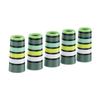 10pcs Iron Ferrules Scratch Proof Plastic Club Ferrules for 0.35 Inch Tapered Steel Shafts Length 1.18in