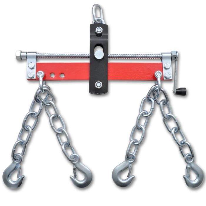 VidaXL Outil de Levage Manivelle Moteurs 900 kg Grue d'Atelier Equilibreur 141182