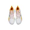 Anta Basketball Collection Cushioning Slip Resistant Mid top Vintage Basketball Shoes Men's White Yellow Green 91731132-11