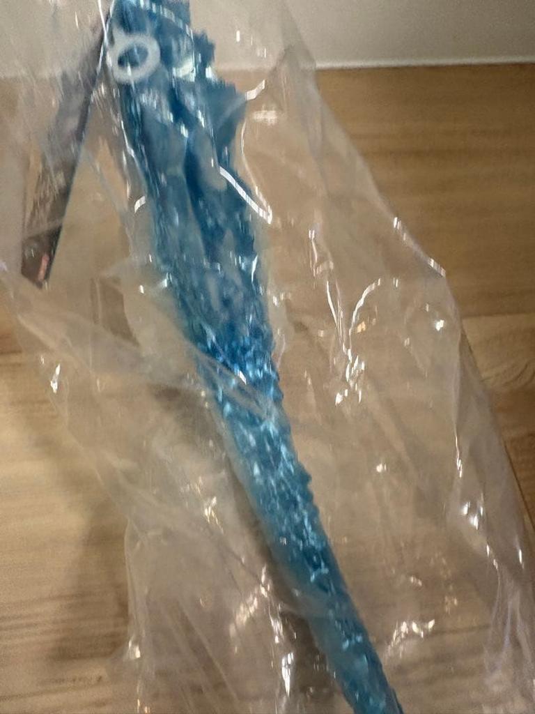 [USED] Movie Monster Series GODZILLA (2024) Clear Glitter Metallic Blue
