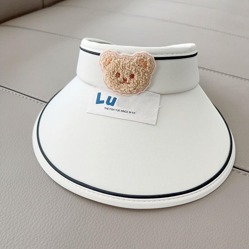 Bär niedlicher Kinder-Sonnenhut Sommer-Sonnenhut Nische leerer Oberteil Jungen und Mädchen Baby-Sonnenhut Sonnenhut