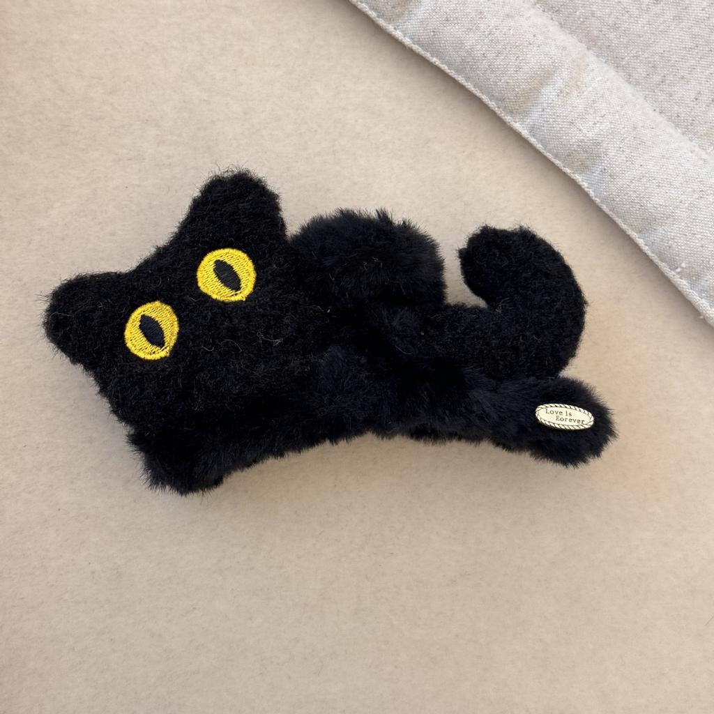 Cartoon 3D Cat Gripper, Cute Princess Updo, Shark Hairpin