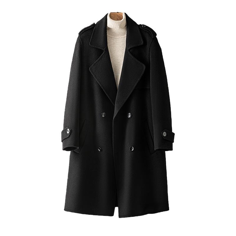 Пальто из 100% шерсти — фото 5