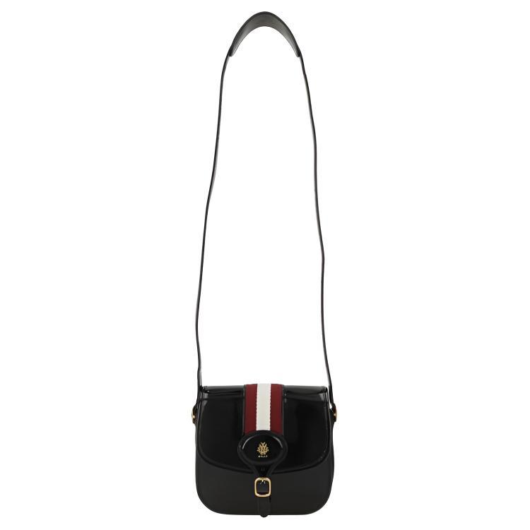 Bally Mini Shoulder Bag With Gold Hardware Women Bags Black WAC04TVT951U901O
