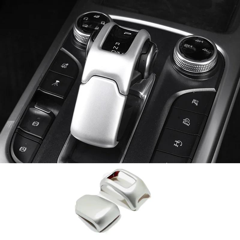 LHD For GWM WEY Tank 300 ABS Gearbox Gear Shift Panel Head Shift Knob Cover Handball Cover Trim Interior Accessories