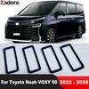 For Toyota Noah VOXY 90   2024 2025 2026 Black Car Rear Roof Air Condition Vent Outlet Cover Trim Interior Accessories